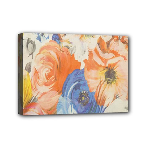 Texture Fabric Textile Detail Mini Canvas 7  X 5  by Celenk