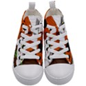 Baby Decoration Cat Dog Stuff Kid s Mid-Top Canvas Sneakers View1