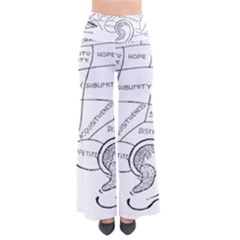 Brain Chart Diagram Face Fringe Pants by Celenk