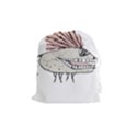 Monster Rat Hand Draw Illustration Drawstring Pouches (Medium)  View1