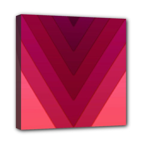 Tri 02 Mini Canvas 8  X 8  by jumpercat