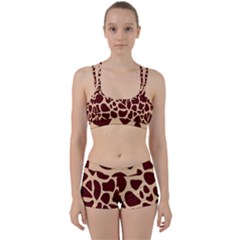 Animal Print Girraf Patterns Women s Sports Set by BangZart