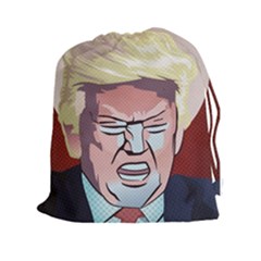 Donald Trump Pop Art President Usa Drawstring Pouches (xxl) by BangZart