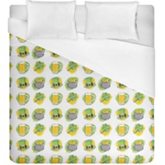 St Patrick S Day Background Symbols Duvet Cover (king Size) by BangZart