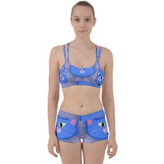 Advertise Animal Boarding Cat Women s Sports Set by Celenk