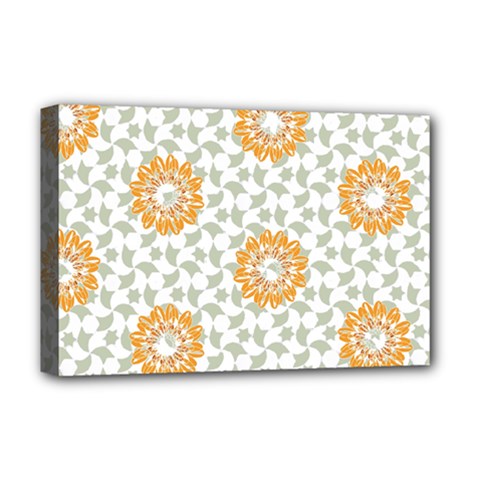 Stamping Pattern Fashion Background Deluxe Canvas 18  X 12   by Celenk