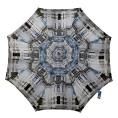 Squad Latvia Architecture Hook Handle Umbrellas (medium) by Celenk