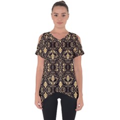 Wallpaper Wall Art Architecture Cut Out Side Drop Tee by Celenk