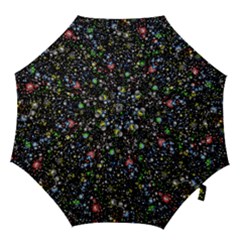 Universe Star Planet All Colorful Hook Handle Umbrellas (medium) by Celenk