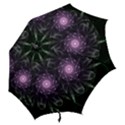 Mandala Fractal Light Light Fractal Hook Handle Umbrellas (Medium) View2