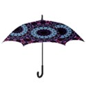 Kaleidoscope Shape Abstract Design Hook Handle Umbrellas (Medium) View3