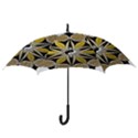 Mandala Yin Yang Live Flower Hook Handle Umbrellas (Medium) View3