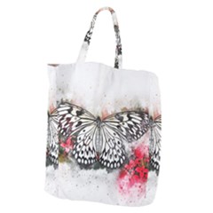 Butterfly Animal Insect Art Giant Grocery Zipper Tote by Celenk