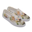 Cat Animal Art Abstract Watercolor Women s Canvas Slip Ons View3