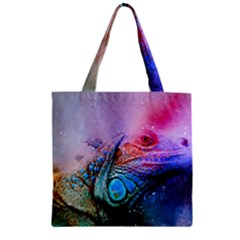 Lizard Reptile Art Abstract Animal Zipper Grocery Tote Bag by Celenk