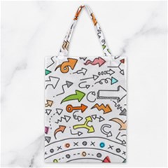Desktop Pattern Art Graphic Design Classic Tote Bag by Celenk