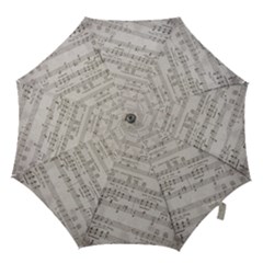 Sheet Music Paper Notes Antique Hook Handle Umbrellas (medium) by Celenk
