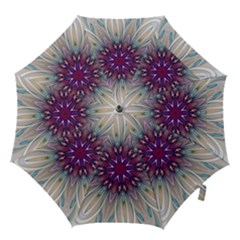 Mandala Kaleidoscope Ornament Hook Handle Umbrellas (medium) by Celenk