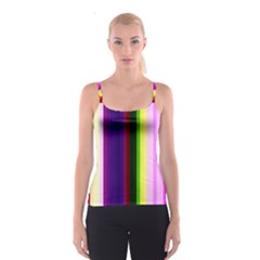 Abstract Background Pattern Textile 2 Spaghetti Strap Top by Celenk