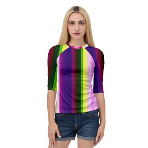 Abstract Background Pattern Textile 2 Quarter Sleeve Raglan Tee by Celenk