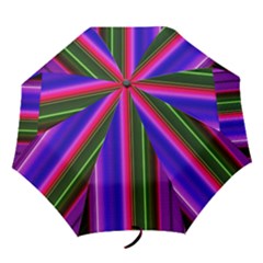 Abstract Background Pattern Textile 4 Folding Umbrellas by Celenk