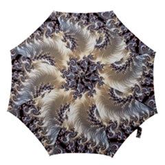 Fractal Art Design Fantasy 3d Hook Handle Umbrellas (large) by Celenk