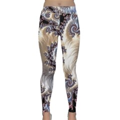 Fractal Art Design Fantasy 3d Classic Yoga Leggings by Celenk
