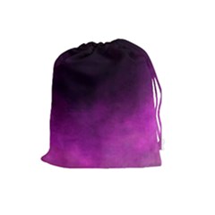 Ombre Drawstring Pouches (large)  by ValentinaDesign