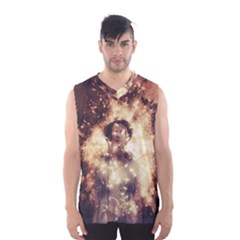 Science Fiction Teleportation Men s Basketball Tank Top by Celenk