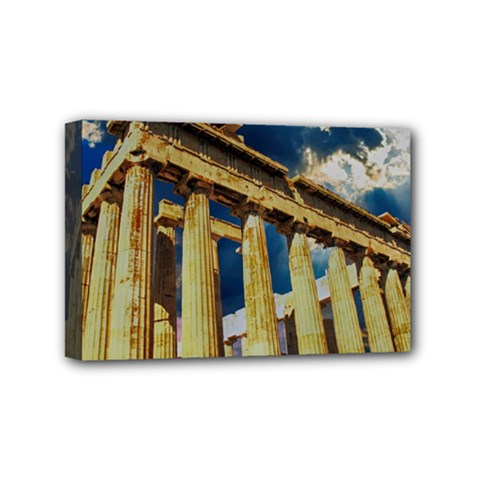 Athens Greece Ancient Architecture Mini Canvas 6  X 4  by Celenk