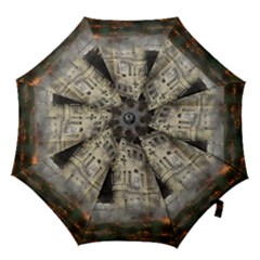 Castle Ruin Attack Destruction Hook Handle Umbrellas (medium) by Celenk