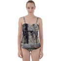 Castle Ruin Attack Destruction Twist Front Tankini Set View1