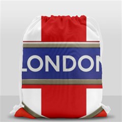 London England Drawstring Bag (small) by Celenk