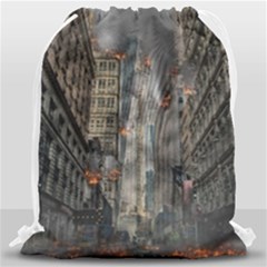 Destruction War Conflict Death Drawstring Bag (large) by Celenk