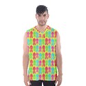 Colorful Robots Men s Basketball Tank Top View1