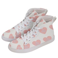Cupcake White Pink Men s Hi-top Skate Sneakers by snowwhitegirl