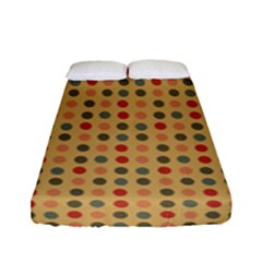 Grey Brown Eggs On Beige Fitted Sheet (full/ Double Size) by snowwhitegirl