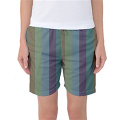 Rainy Woods Women s Basketball Shorts by snowwhitegirl