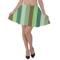 Pistachio Ice Cream Velvet Skater Skirt by snowwhitegirl