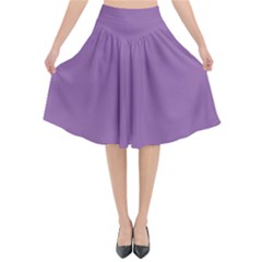 Another Purple Flared Midi Skirt by snowwhitegirl