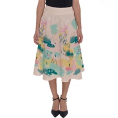 Garden Perfect Length Midi Skirt by kookylane