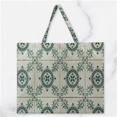 Jugendstil Zipper Large Tote Bag by Nexatart