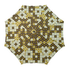 Autumn Leaves Pattern Golf Umbrellas by linceazul