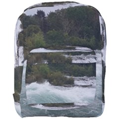 Sightseeing At Niagara Falls Full Print Backpack by canvasngiftshop