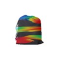 Colorful Background Drawstring Pouches (Small)  View2