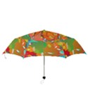 Background Colorful Abstract Folding Umbrellas View3