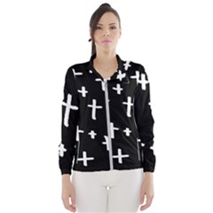 White Cross Wind Breaker (women) by snowwhitegirl