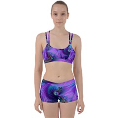Abstract Fractal Fractal Structures Women s Sports Set by Nexatart