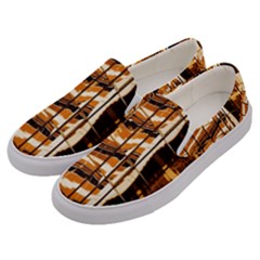 Abstract Architecture Background Men s Canvas Slip Ons by Nexatart