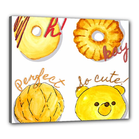 Bread Stickers Canvas 24  X 20  by KuriSweets